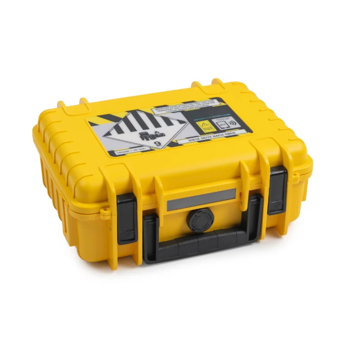 Lithium-ion koffer Small (geel), artikel 061061100