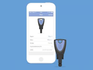 Applicatie Blue Compact elektronisch sluitplan